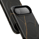 Black & Gold Marble iPhone Case with MagSafe  Shamo's