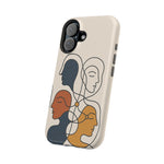 "Connected Lines" Minimalist iPhone Case — MagSafe, Magnetic Impact-Resistant  Shamo's