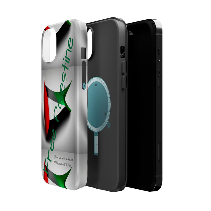 MagSafe Tough Case: Palestinian Flag & 'From the River to the Sea, Palestine Will Be Free