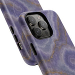 Purple Agate Marble iPhone Case with MagSafe  Shamo's