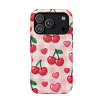 Y2K Cherries & Hearts iPhone Case | MagSafe
