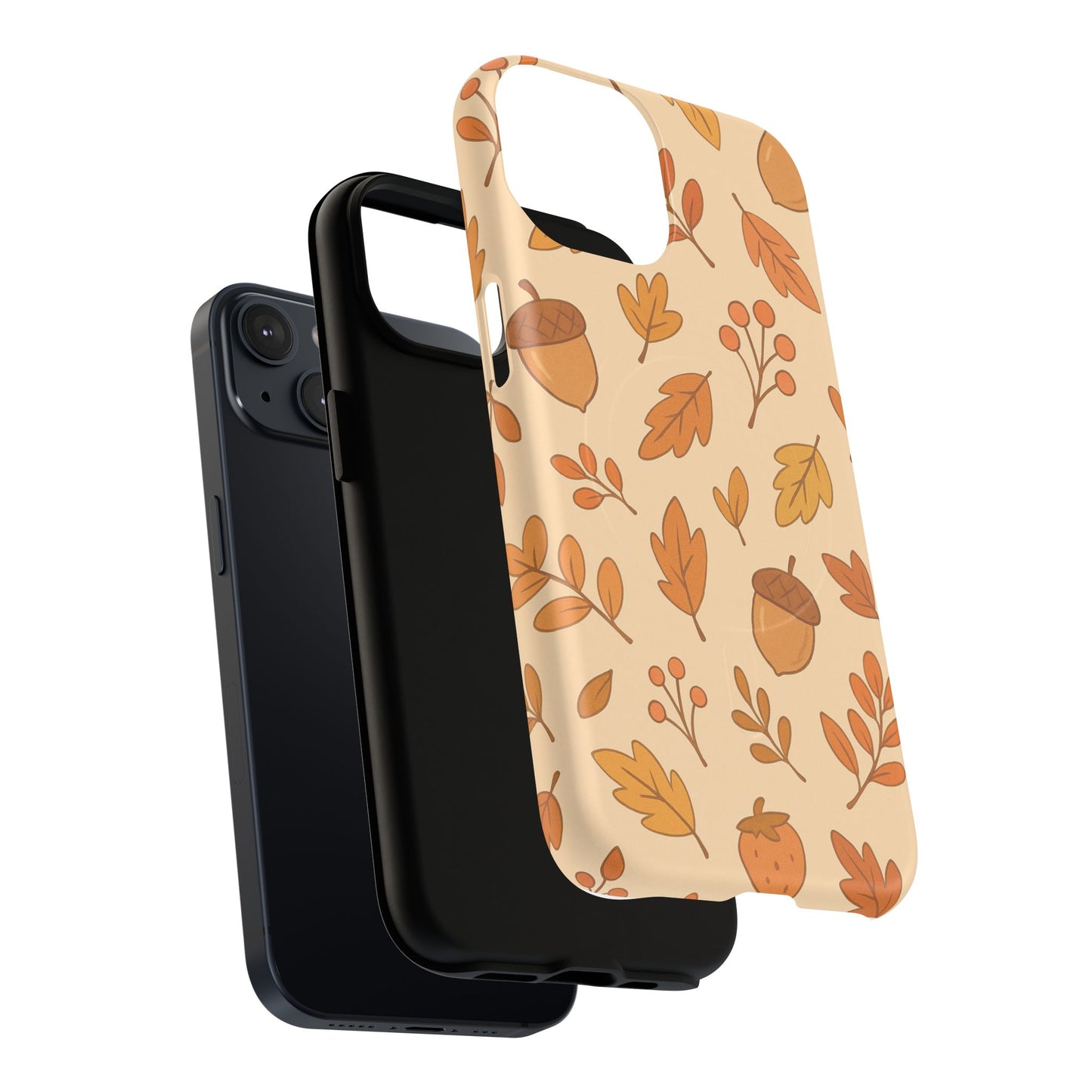 Autumn Leaves Woodland Berries iPhone Case | MagSafe