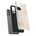 Pastel Love Letter Hearts Impact Phone Case  Shamo's