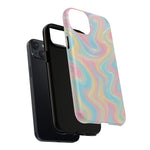 Rainbow Marble Swirl iPhone Case with MagSafe  Shamo's