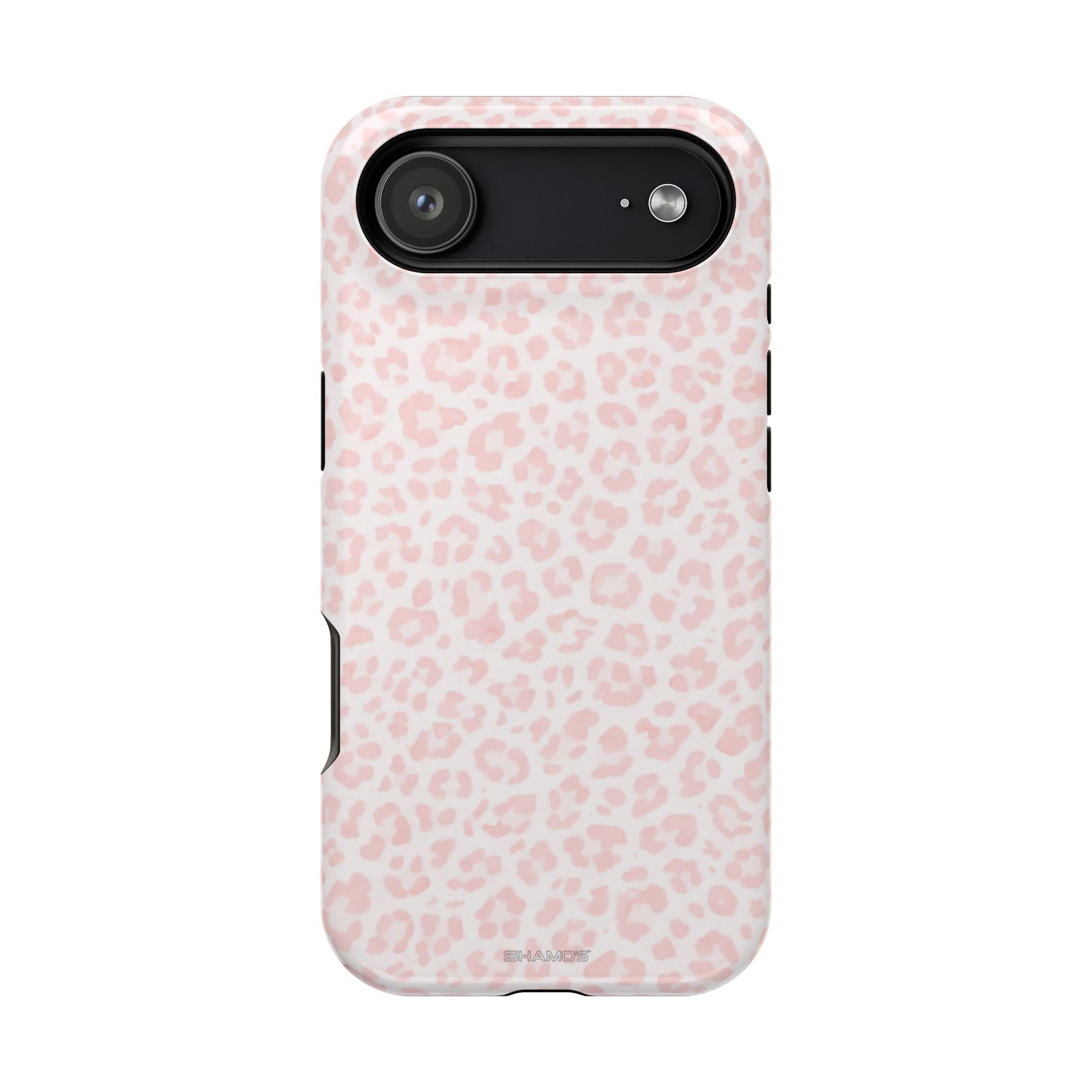 Pink Leopard Impact-Resistant iPhone Case | MagSafe