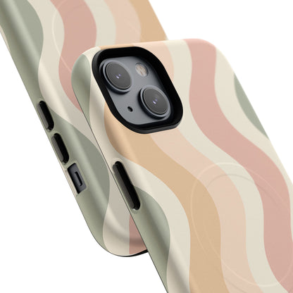 Wavy Lines iPhone Case - MagSafe