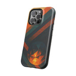 “Geometry of Becoming” Abstract iPhone MagSafe Case — Magnetic Impact-Resistant