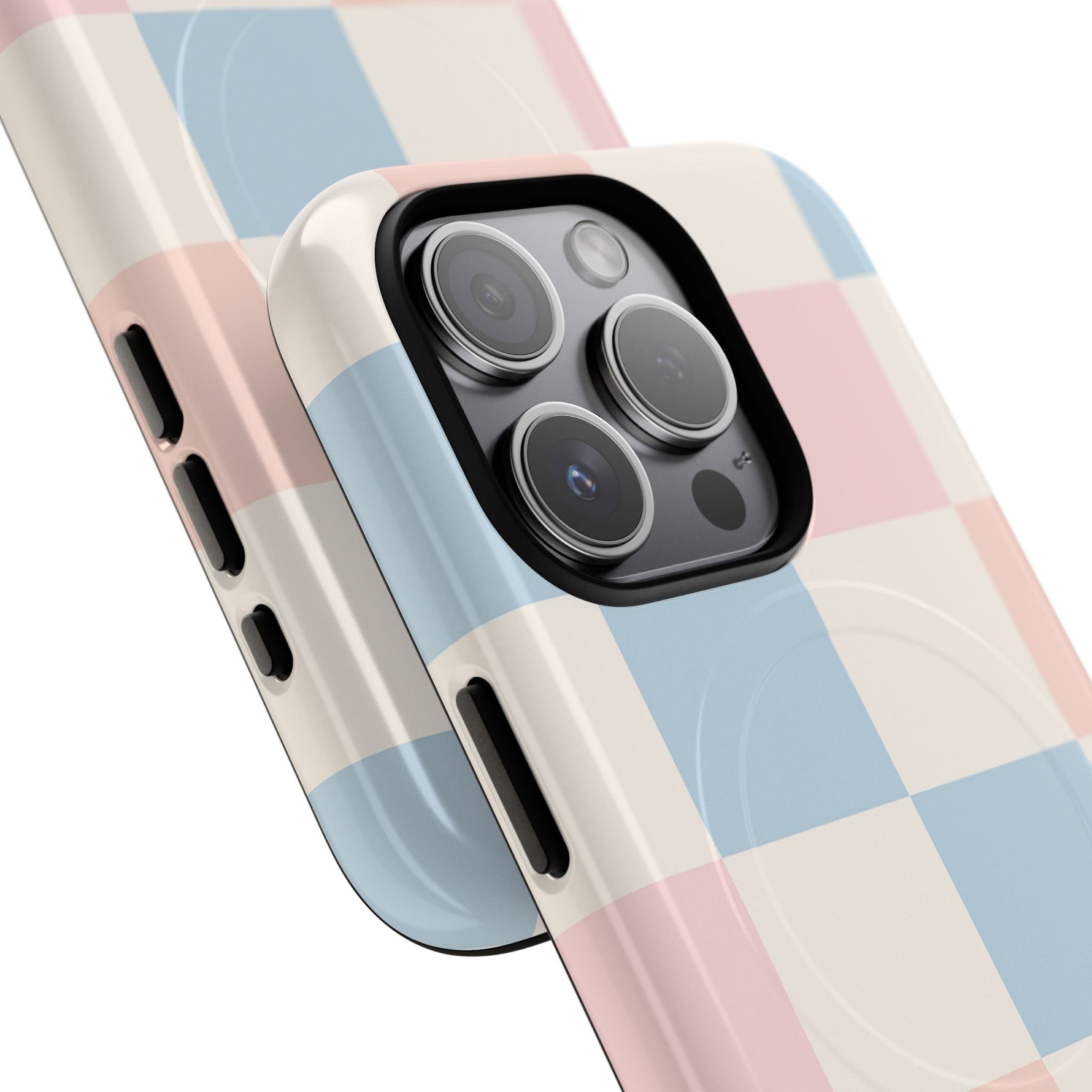 Pastel Checkerboard Pattern iPhone Cases - MagSafe - Shamo's