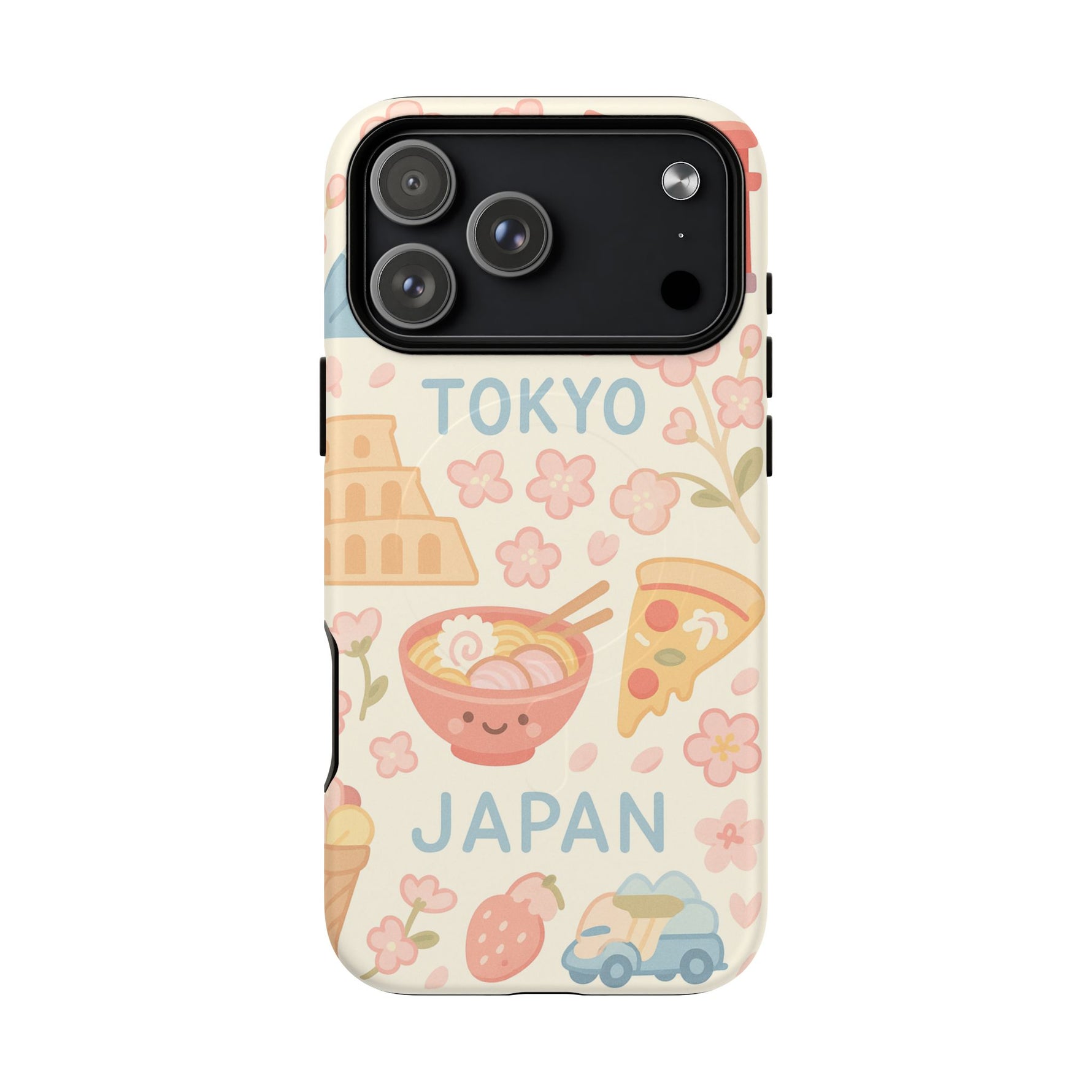 Tokyo Travel iPhone Case - Cute Japan Design | MagSafe - Shamo's