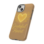 Grateful Heart iPhone Case — Warm Neon Heart  Shamo's