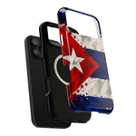 Cuban Flag MagSafe Impact-Resistant Phone Case
