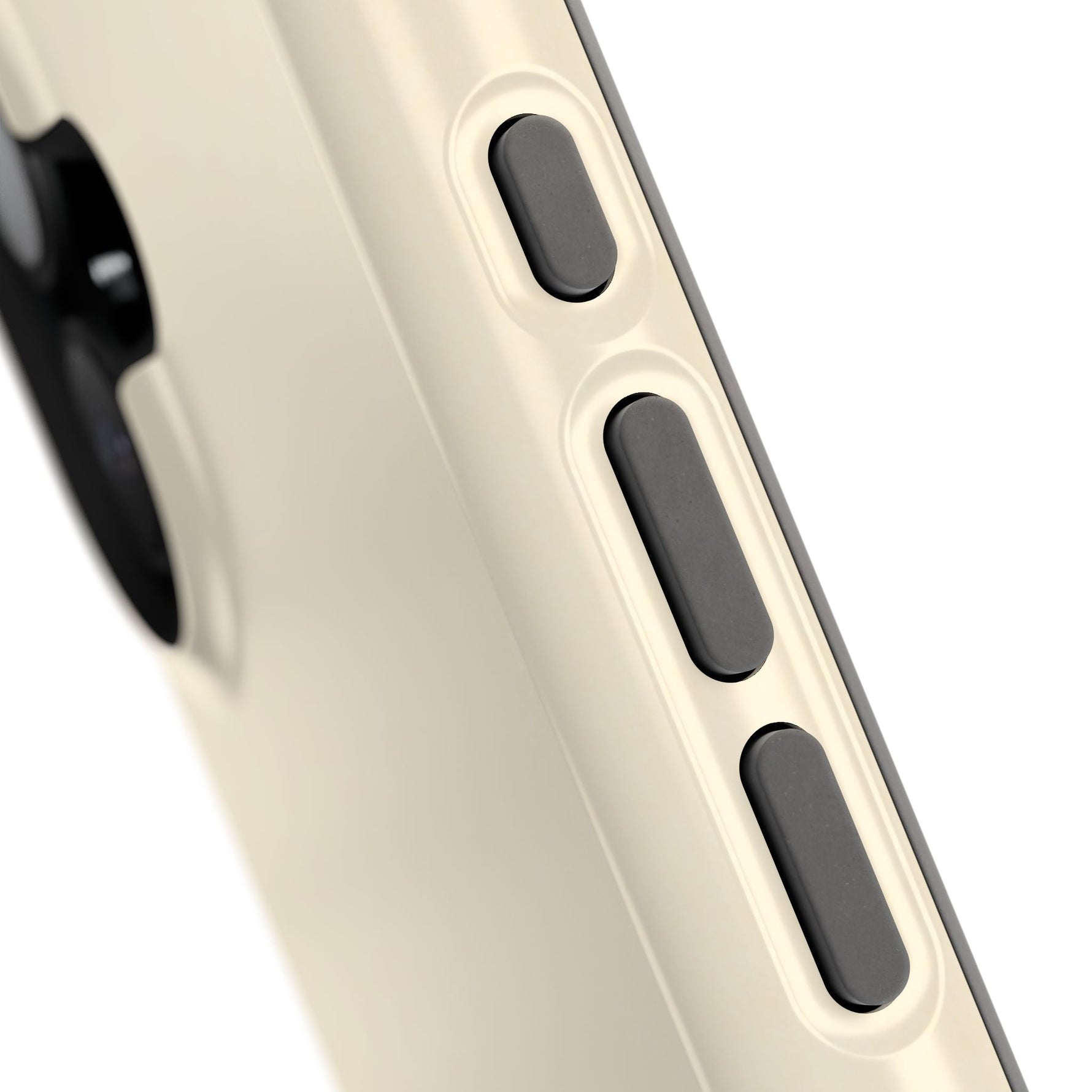 Buttercream Solid Color MagSafe compatible Impact-Resistant iPhone Case