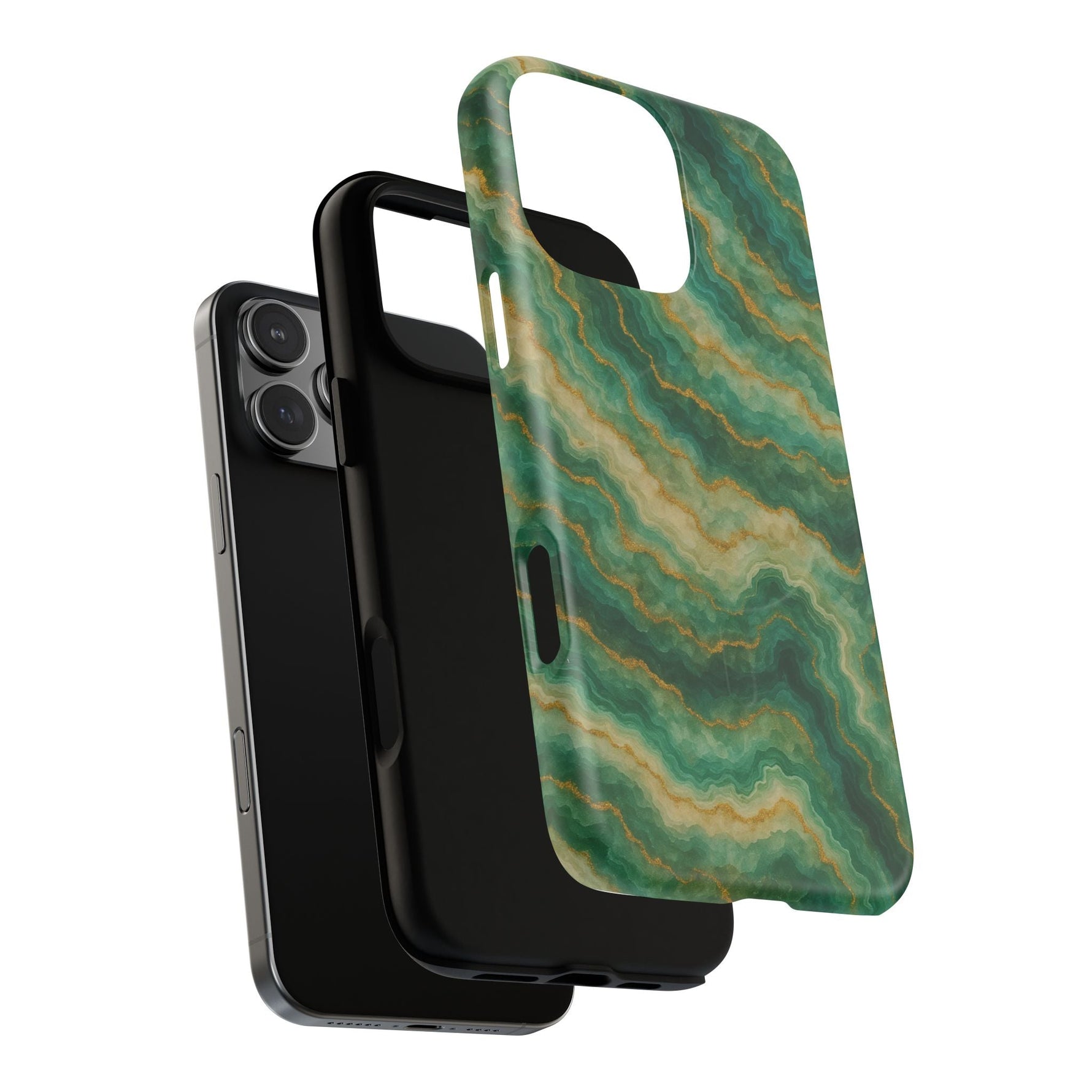 Green Marble iPhone Case with MagSafe  Shamo's