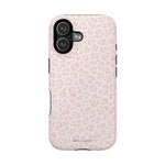 Pink Leopard Impact-Resistant iPhone Case | MagSafe