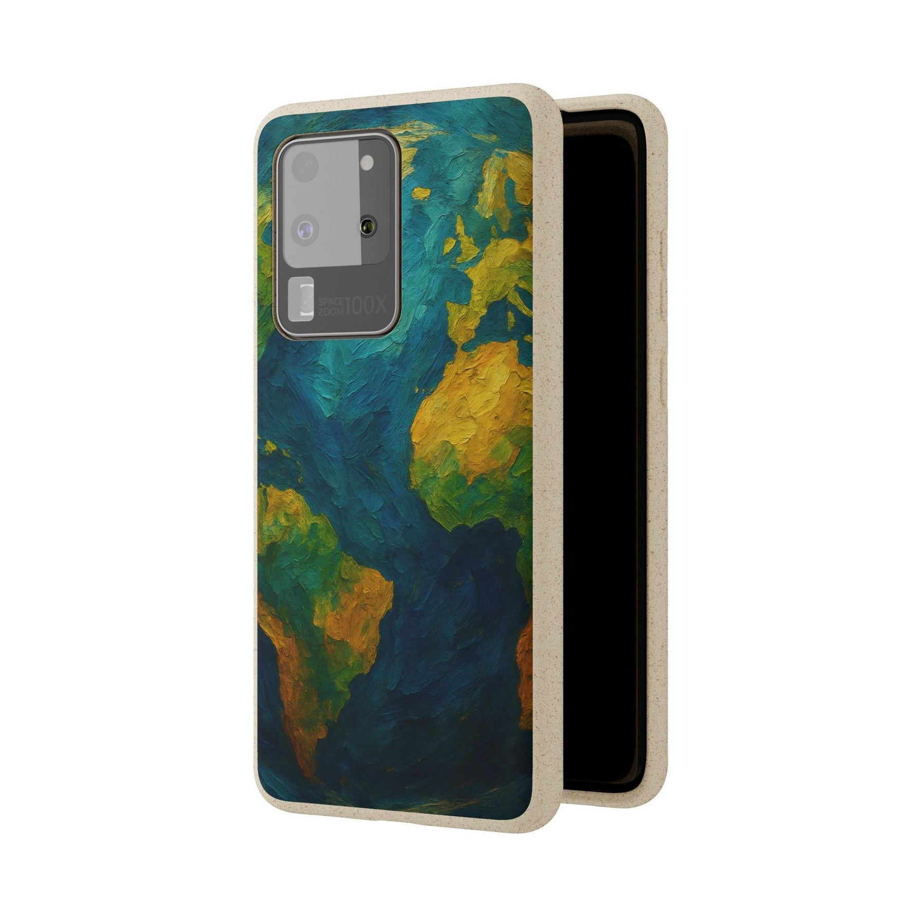 Biodegradable Phone Case — Earth Illustration Eco-Friendly Case  Shamo's