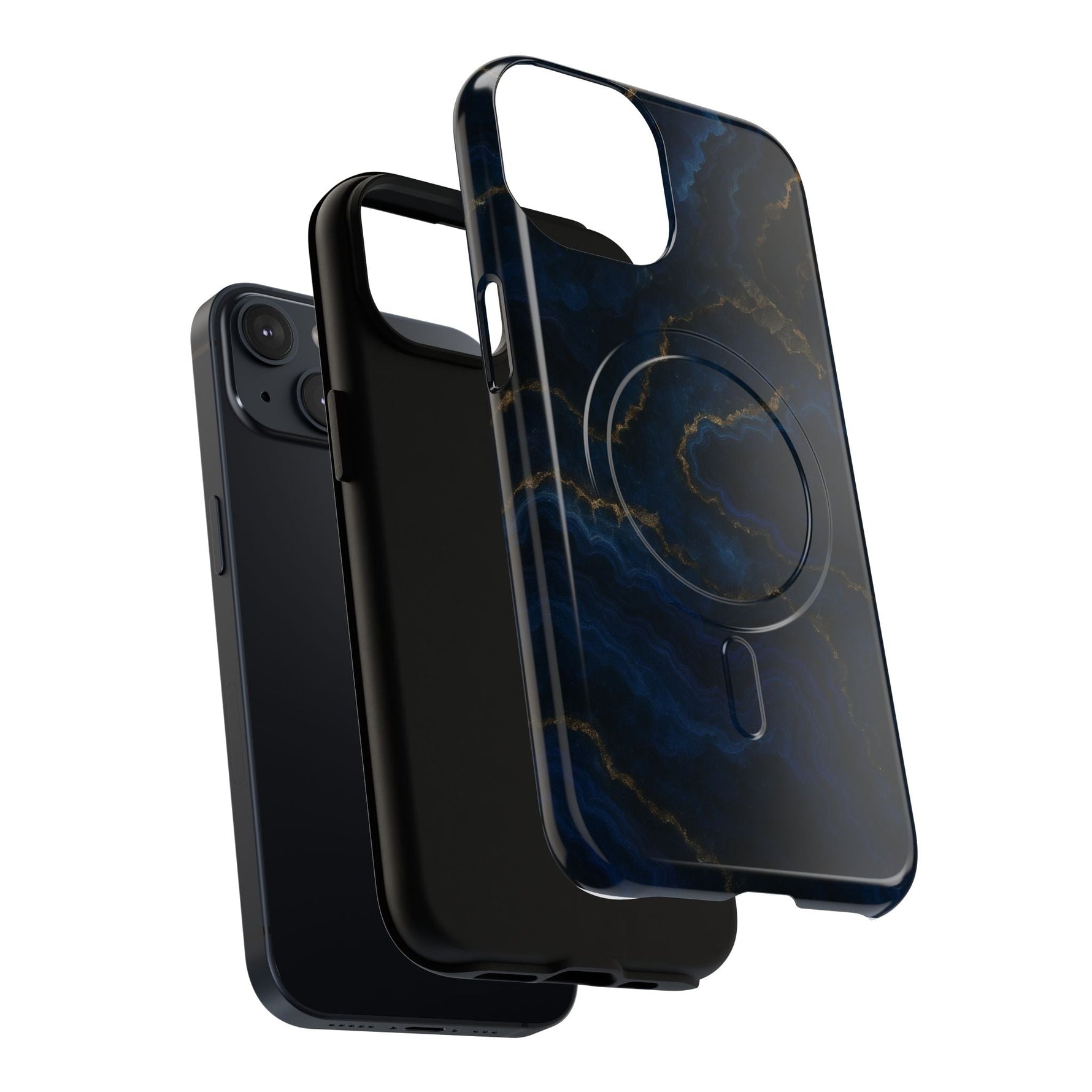 Midnight Marble iPhone Case with MagSafe  Shamo's