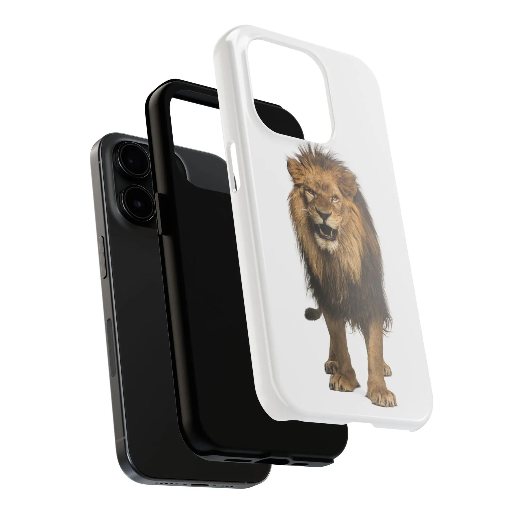 Tough Phone Cases with Lion roaring - Shamo's