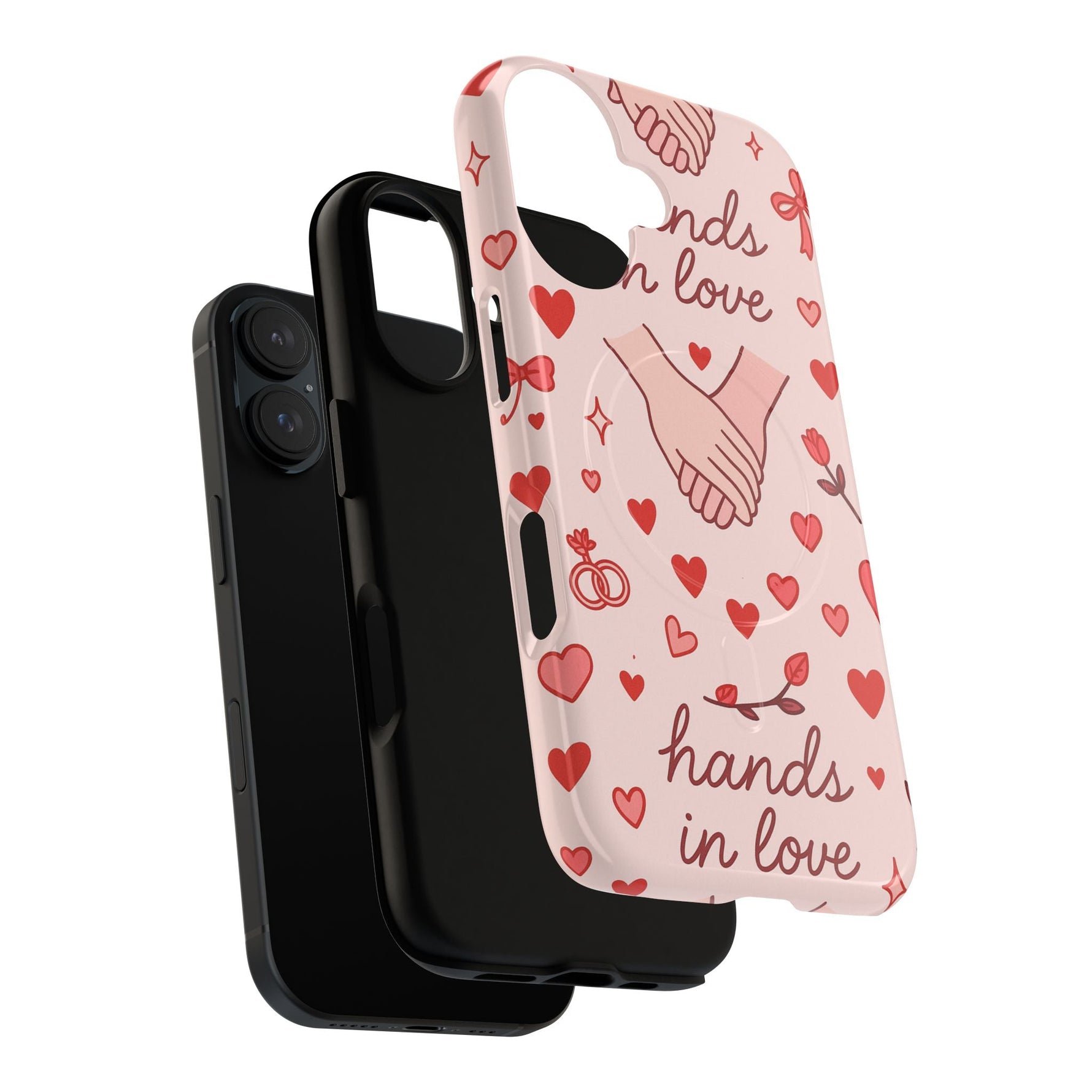 Hands in Love iPhone Case - Compatible with MagSafe  Shamo's