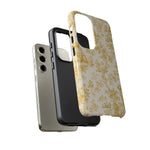 Golden Retriever Pattern Phone Case — Impact Resistant Tough Cases
