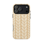 Cozy Knitted Texture Tough iPhone Case | MagSafe - Shamo's