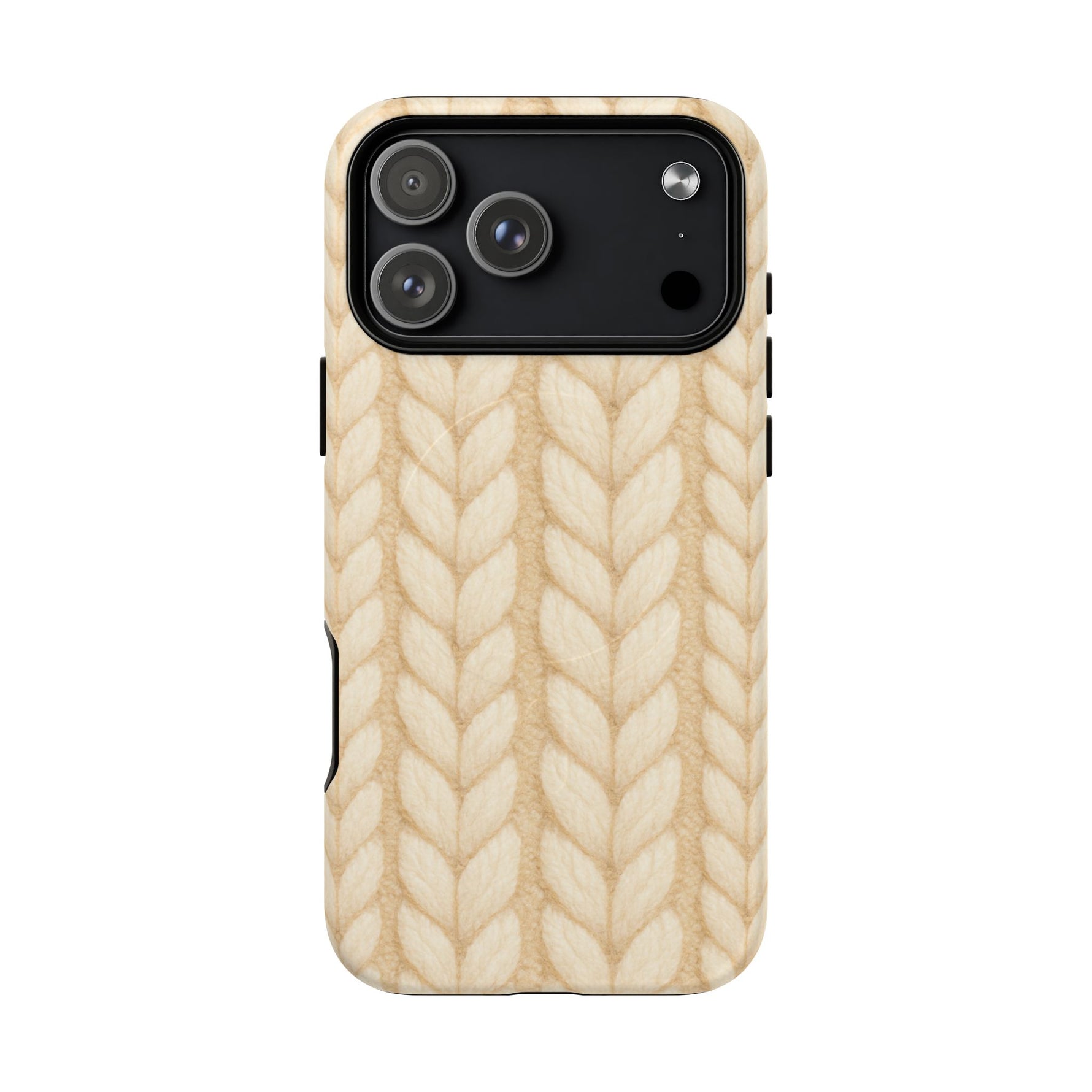 Cozy Knitted Texture Tough iPhone Case | MagSafe - Shamo's