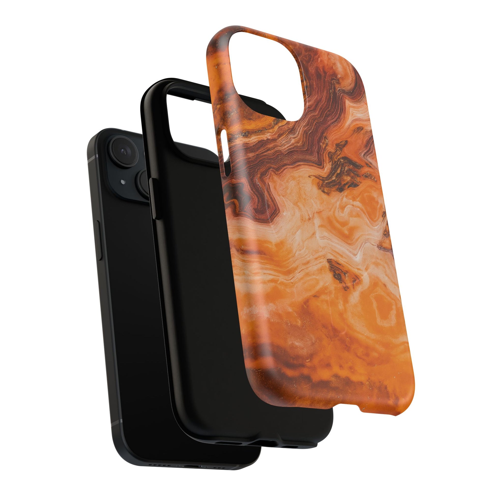 Amber Agate Marble iPhone Case — compatible with MagSafe - Shamo's