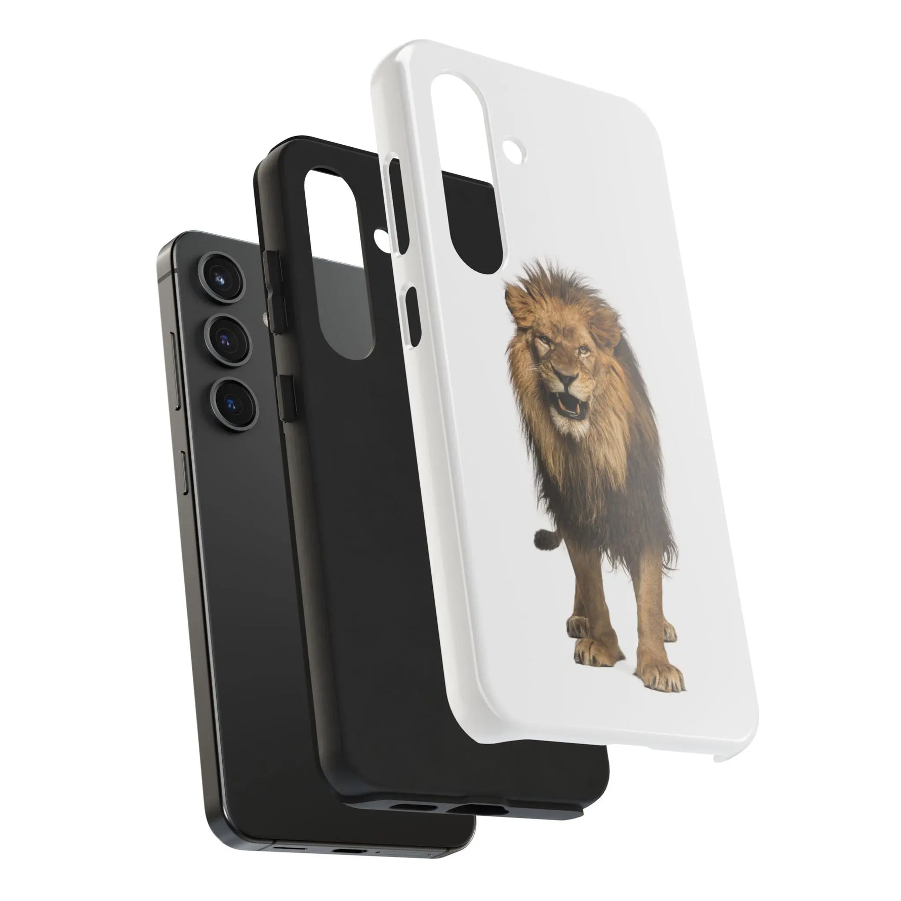 Tough Phone Cases with Lion roaring - Shamo's