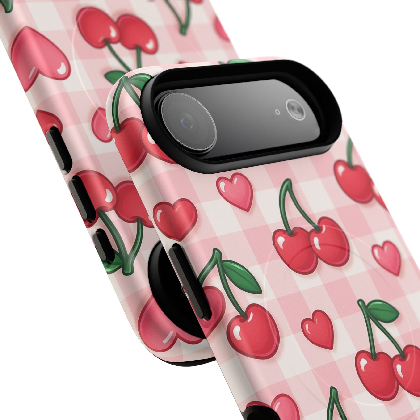 Y2K Cherries & Hearts iPhone Case | MagSafe - Shamo's