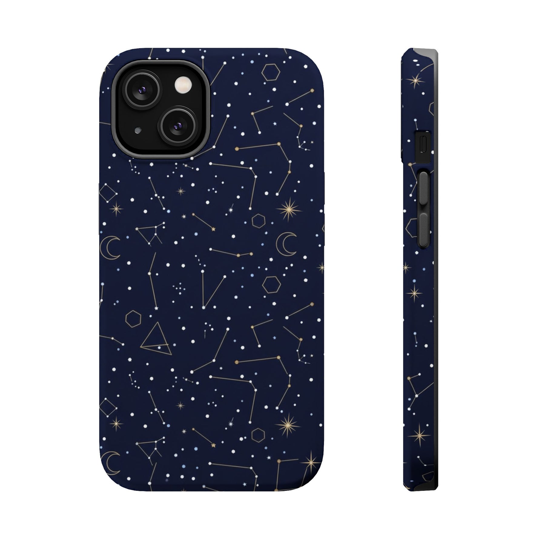 Constellation Night Magnetic Impact-Resistant Phone Case with MagSafe - iPhone 14 / Matte - Shamo's