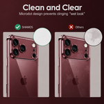 Fundas para iPhone 17 transparentes, suaves, de TPU y flexibles