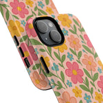 Floral Tough Magnetic MagSafe Phone Case - Stylish Protection for Everyday Use