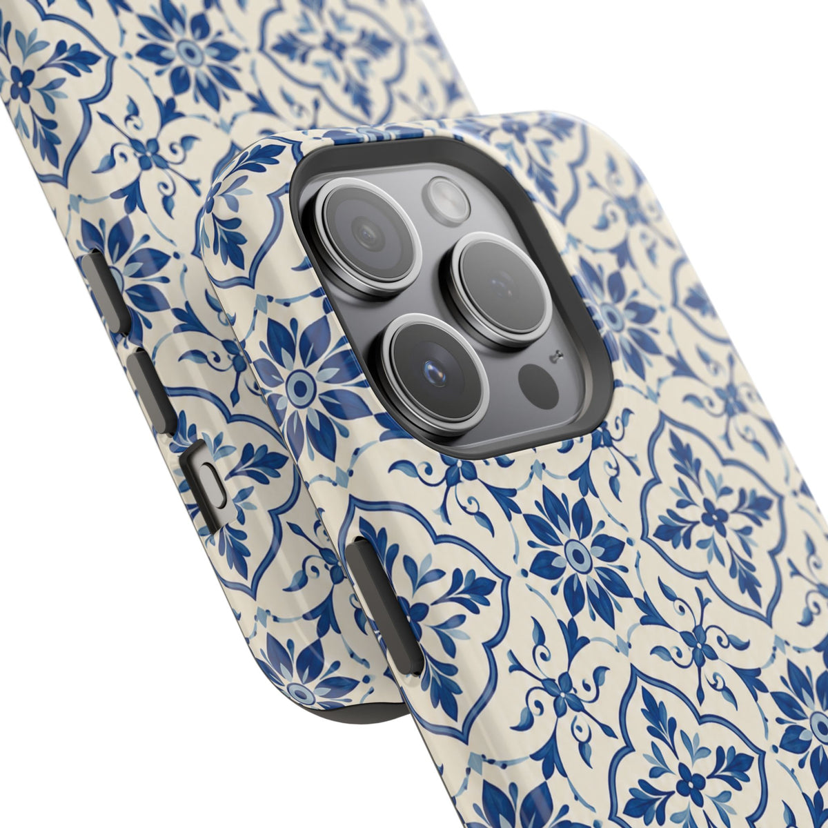 Lisbon Tile – Blue Ornamental MagSafe Phone Case