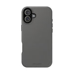 Charcoal Ink Black Solid Color Impact-Resistant iPhone Case | Slim Shockproof Magsafe-Compatible