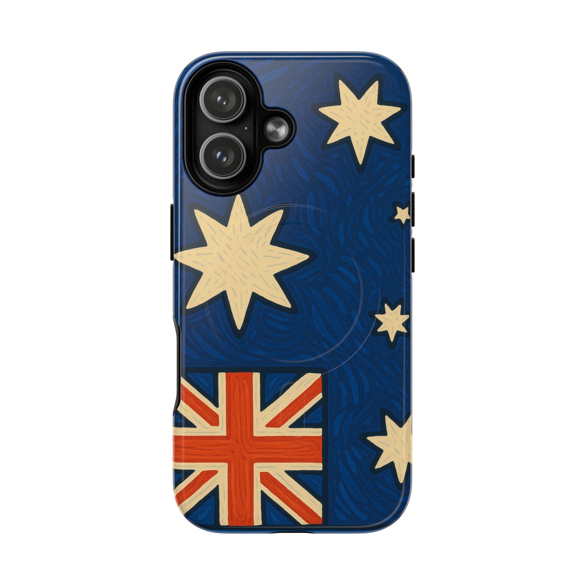 Australian Flag iPhone Case | MagSafe  Shamo's iPhone 17 Pro Max / Glossy