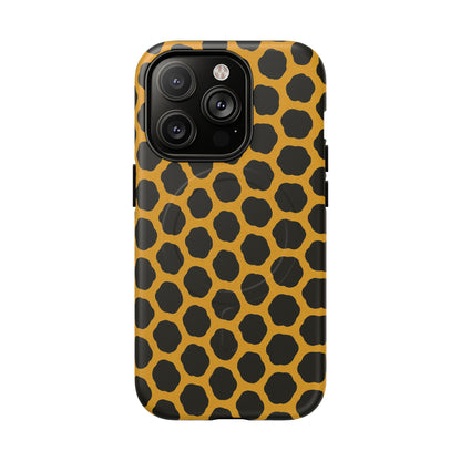 Stylish Leopard Pattern Magnetic iPhone Case | Compatible with MagSafe