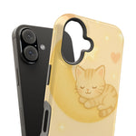 Sweet Kitten Dreams iPhone Case with MagSafe - iPhone 17 / Glossy - Shamo's