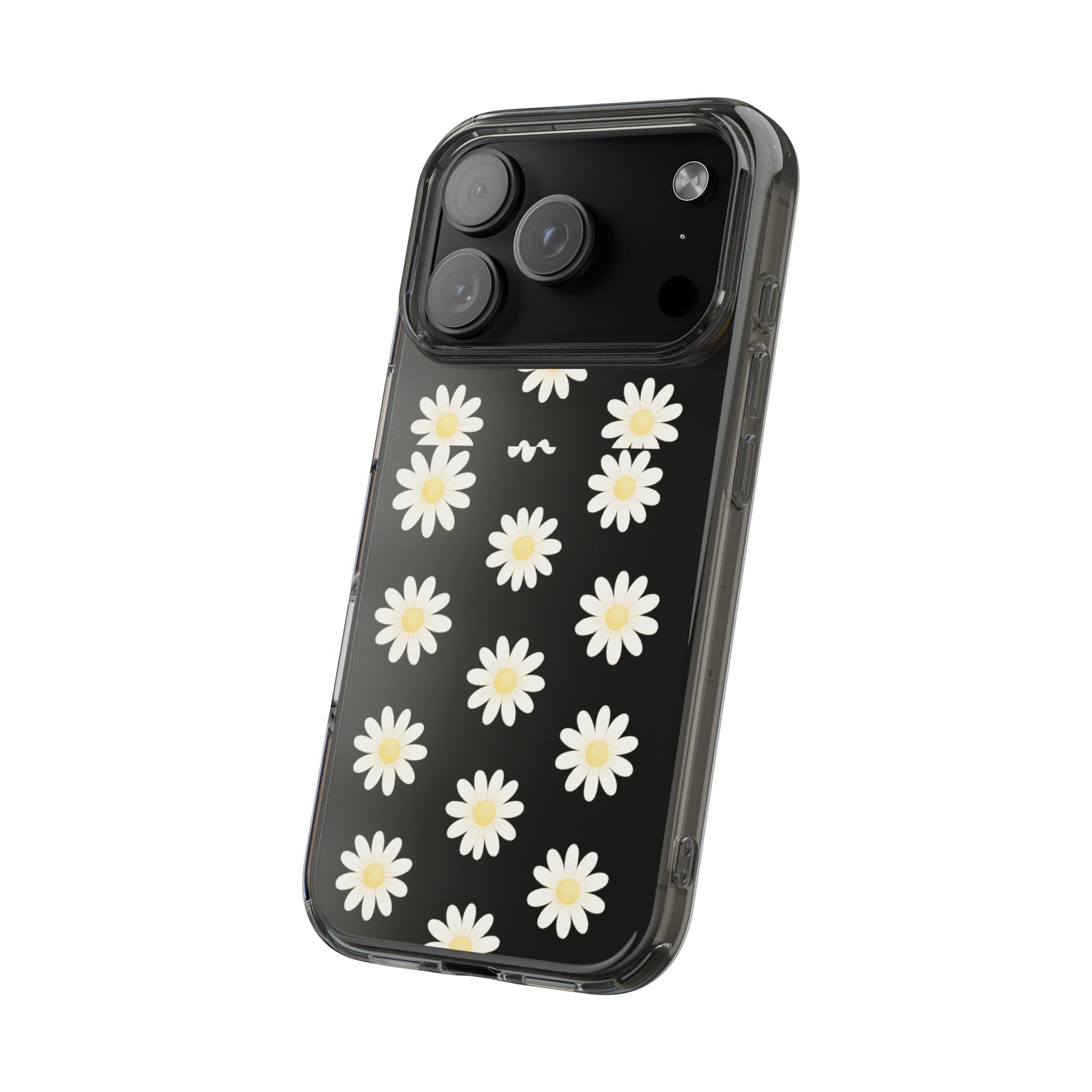 Daisy Floral Clear iPhone Case - Shamo's