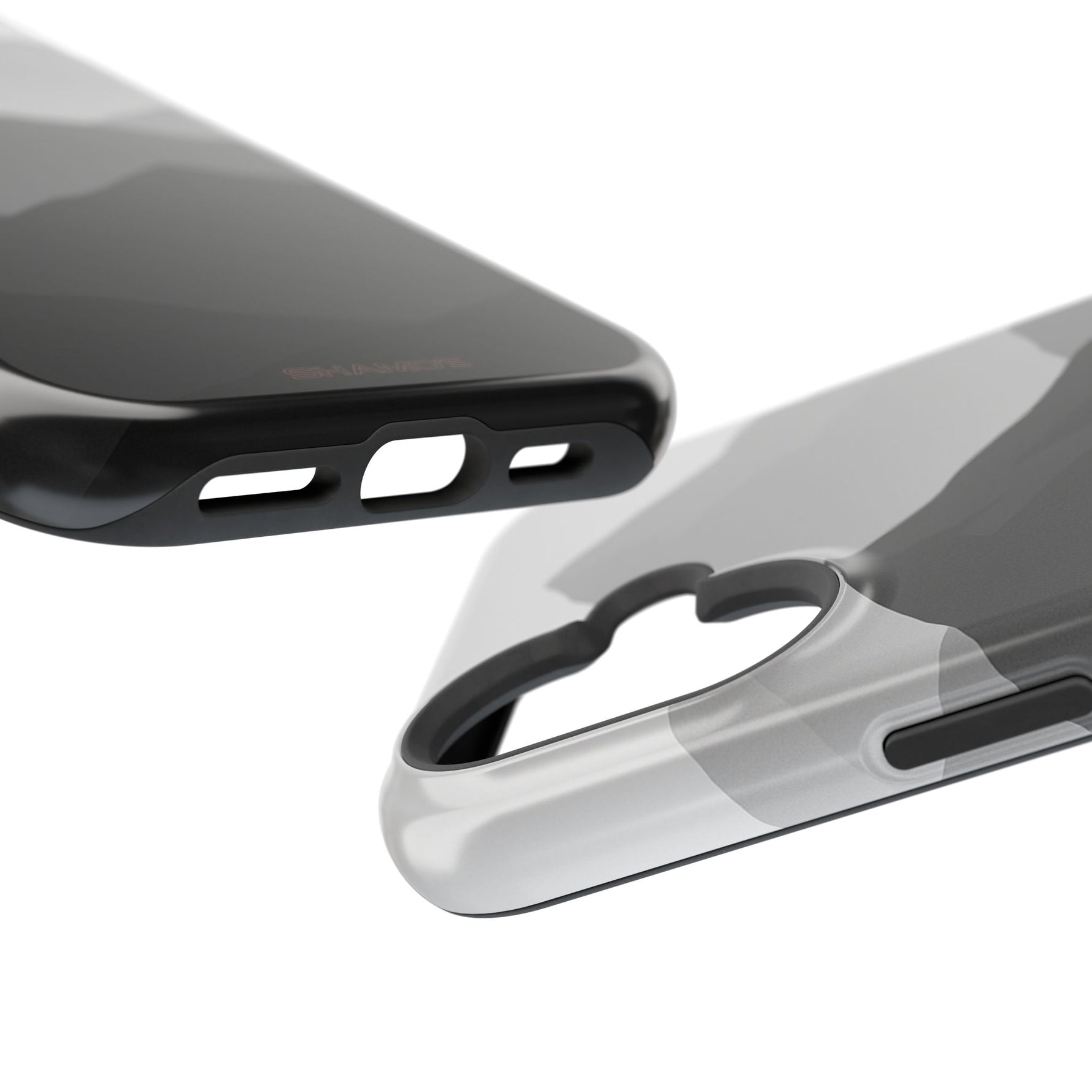 Monochrome Mountain Design iPhone Case | MagSafe