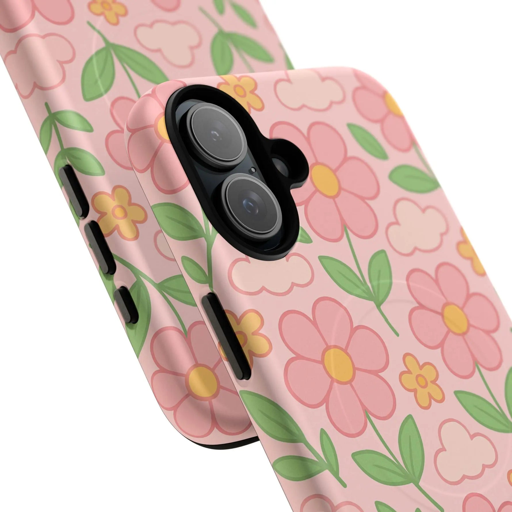 Floral Tough MagSafe Magnetic Phone Case - Stylish Protection for Your Device - Shamo's