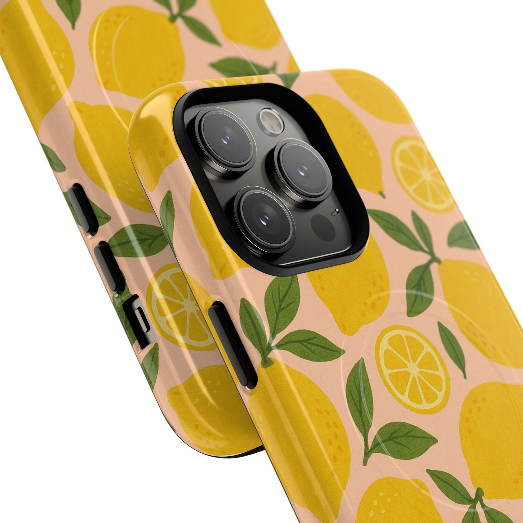Lemon Fruit Design iPhone Case | MagSafe Compatible - Shamo's