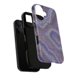 Purple Agate Marble iPhone Case with MagSafe  Shamo's