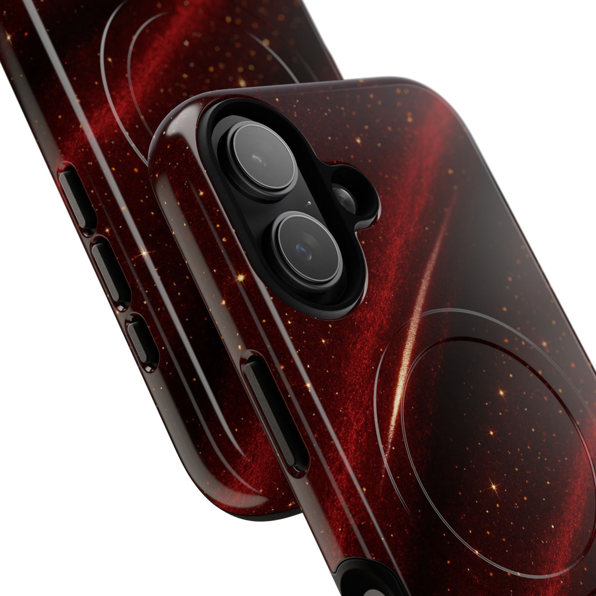 Red Nebula iPhone Case with MagSafe