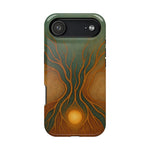 Abstract Tree of Life Design Golden Origin iPhone Case | MagSafe Compatible  Shamo's iPhone 17 Air / Glossy