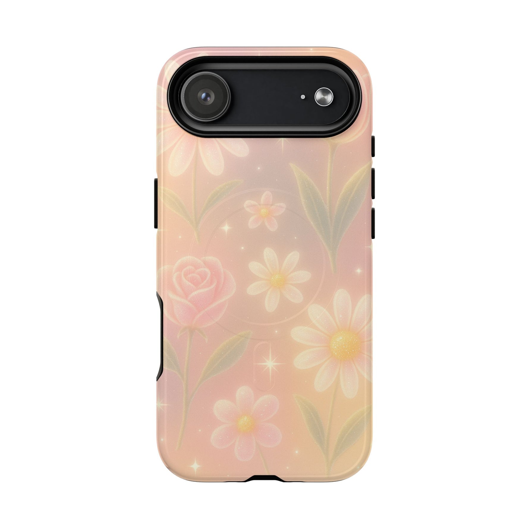 Sparkle Garden Floral iPhone Case with MagSafe - Shamo's