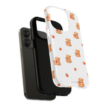 Strawberry Teddy iPhone Case with MagSafe