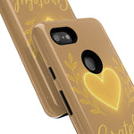 Grateful Heart iPhone Case — Warm Neon Heart  Shamo's