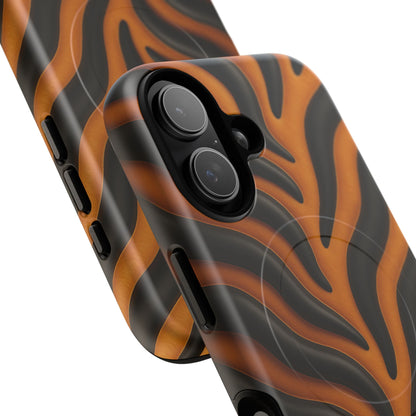 Fierce Tiger Striped iPhone Case - Works with MagSafe