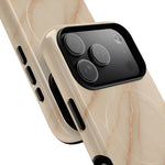Luxury Series Marble Beige iPhone Case compatible with MagSafe  Shamo's