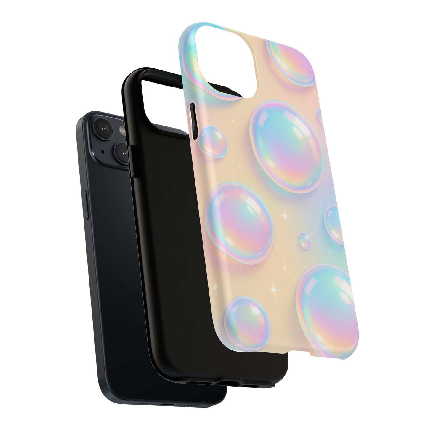 Holographic Bubble iPhone Case - with MagSafe