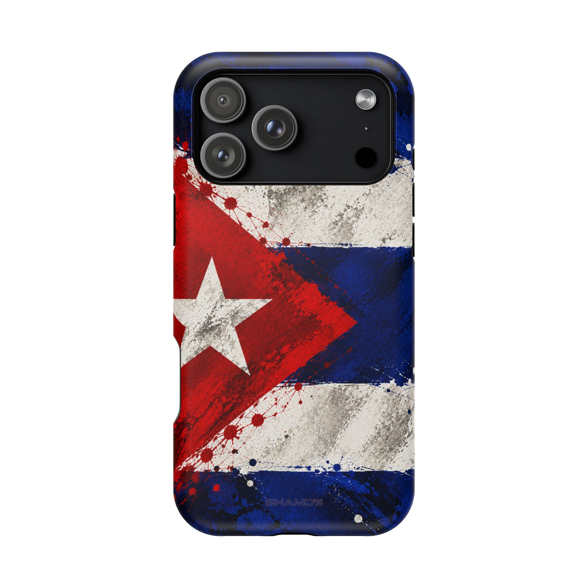 Cuban Flag MagSafe Impact-Resistant Phone Case